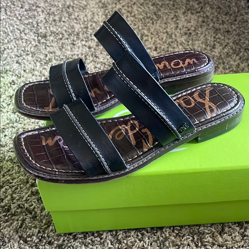 Sam Edelman Women's Haydee Slide Sandal, Black - Picture 4 of 11